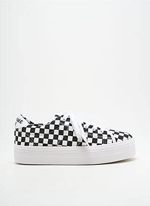 Baskets bout rond talon plat jusqu'à 3cm noir NO NAME femme