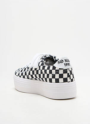 Baskets bout rond talon plat jusqu'à 3cm noir NO NAME femme