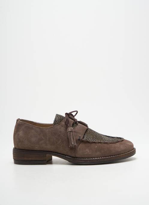 Derbies marron DKODE pour femme