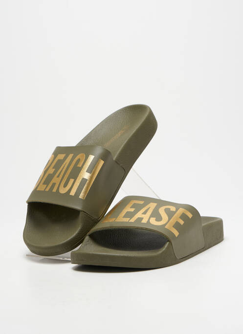 Mules/Sabots vert THE WHITE BRAND pour femme