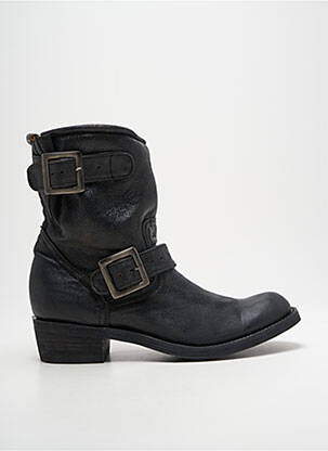 Bottines/boots matière lisse talon de 4 à 6cm noir OUTRAGEOUS FORTUNE femme
