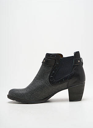 Bottines/boots matière lisse talon de 4 à 6cm noir DKODE femme