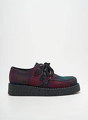 Derbies bout rond talon plat jusqu'à 3cm violet UNDERGROUND femme