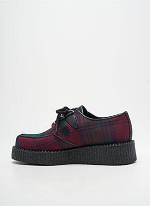 Derbies bout rond talon plat jusqu'à 3cm violet UNDERGROUND femme