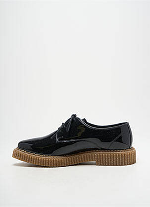Derbies matière lisse talon plat jusqu'à 3cm noir CIRAGE femme