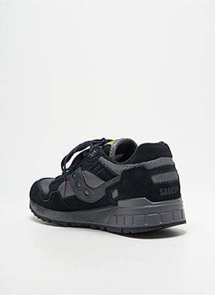 Baskets nubuck bout rond noir SAUCONY homme