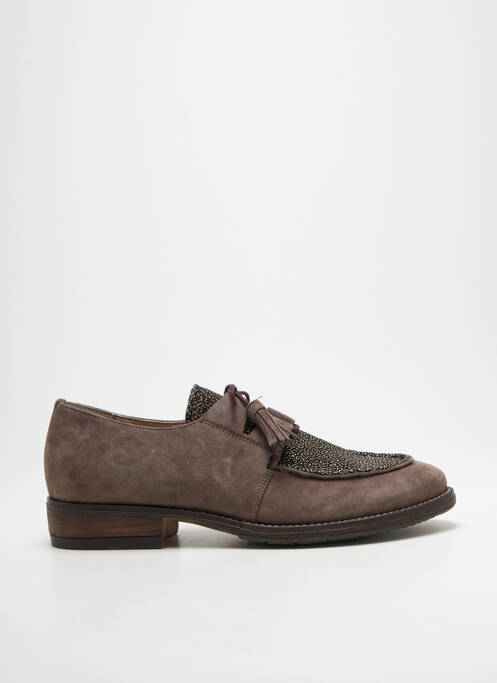 Derbies marron DKODE pour femme