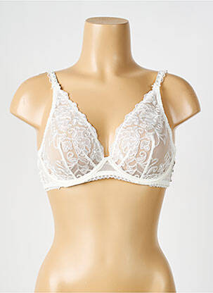 Soutien-gorge légère et transparente haut soutien-gorge emboitant blanc AUBADE femme