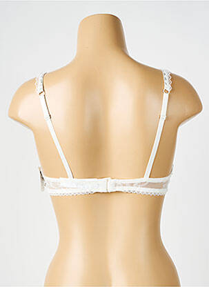 Soutien-gorge légère et transparente haut soutien-gorge emboitant blanc AUBADE femme