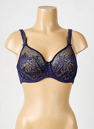 Soutien-gorge légère et transparente haut soutien-gorge emboitant bleu PRIMA DONNA femme