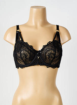 Soutien-gorge légère et transparente haut soutien-gorge emboitant noir AUBADE femme