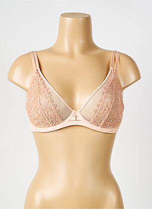 Soutien-gorge légère et transparente haut soutien-gorge emboitant rose MARIE JO femme