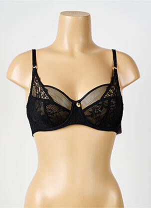 Soutien-gorge légère et transparente haut soutien-gorge emboitant noir AUBADE femme