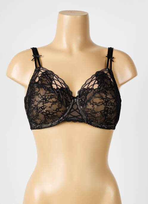 Soutien-gorge légère et transparente haut soutien-gorge emboitant noir PRIMA DONNA femme