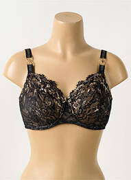 Soutien-gorge légère et transparente haut soutien-gorge emboitant noir PRIMADONNA femme