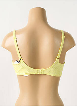 Soutien-gorge effet matière satinée haut soutien-gorge emboitant jaune PRIMADONNA femme