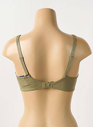 Soutien-gorge effet matière satinée haut soutien-gorge emboitant vert PRIMADONNA femme