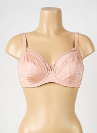 Soutien-gorge effet matière satinée haut soutien-gorge emboitant rose PRIMADONNA femme