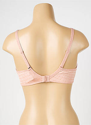 Soutien-gorge effet matière satinée haut soutien-gorge emboitant rose PRIMADONNA femme