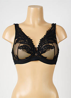 Soutien-gorge légère et transparente haut soutien-gorge emboitant noir SIMONE PERELE femme