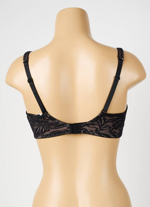 Soutien-gorge tissage dentelle haut soutien-gorge moulé noir PRIMA DONNA femme