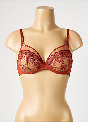 Soutien-gorge avec armature marron SIMONE PERELE femme