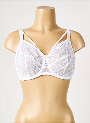 Soutien-gorge légère et transparente haut soutien-gorge emboitant blanc PRIMADONNA femme
