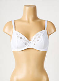 Soutien-gorge broderie haut soutien-gorge emboitant blanc MAISON LEJABY femme