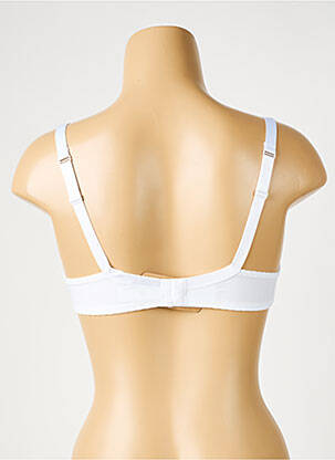 Soutien-gorge broderie haut soutien-gorge emboitant blanc MAISON LEJABY femme