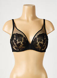 Soutien-gorge légère et transparente haut soutien-gorge emboitant noir SIMONE PERELE femme