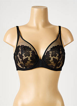 Soutien-gorge légère et transparente haut soutien-gorge emboitant noir SIMONE PERELE femme