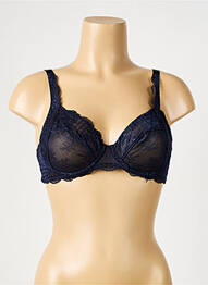 Soutien-gorge légère et transparente haut soutien-gorge emboitant bleu SIMONE PERELE femme