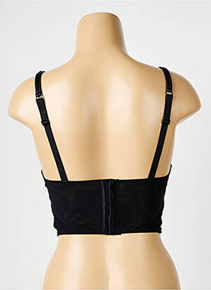 Top/caraco broderie noir AMBRA femme