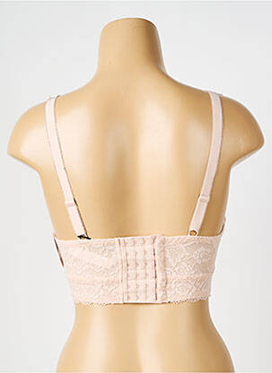 Soutien-gorge sans armature haut triangles rose AUBADE femme