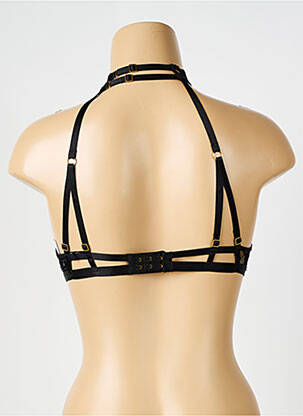 Soutien-gorge sans armature haut triangles noir AUBADE femme