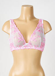Soutien-gorge sans armature haut triangles blanc AMBRA femme