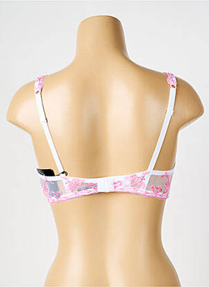 Soutien-gorge sans armature haut triangles blanc AMBRA femme