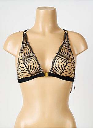 Soutien-gorge sans armature haut triangles noir AUBADE femme