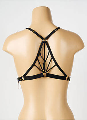 Soutien-gorge sans armature haut triangles noir AUBADE femme