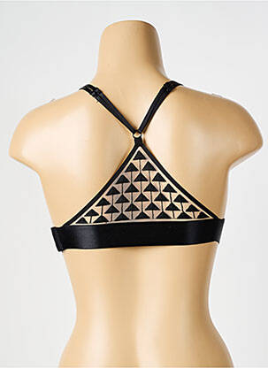 Soutien-gorge sans armature haut triangles noir CHANTELLE femme