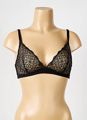 Soutien-gorge sans armature haut triangles noir SIMONE PERELE femme