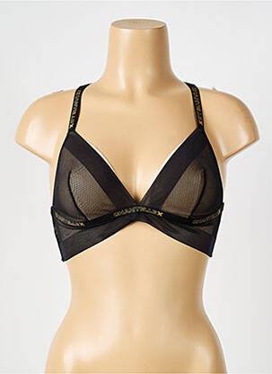 Soutien-gorge bretelles élastiquées ajustables haut triangles noir CHANTELLE femme