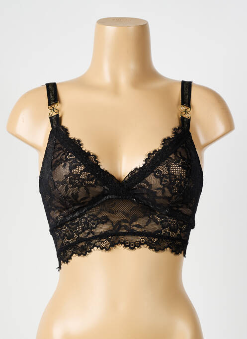 Soutien-gorge sans armature haut triangles noir PRIMADONNA femme