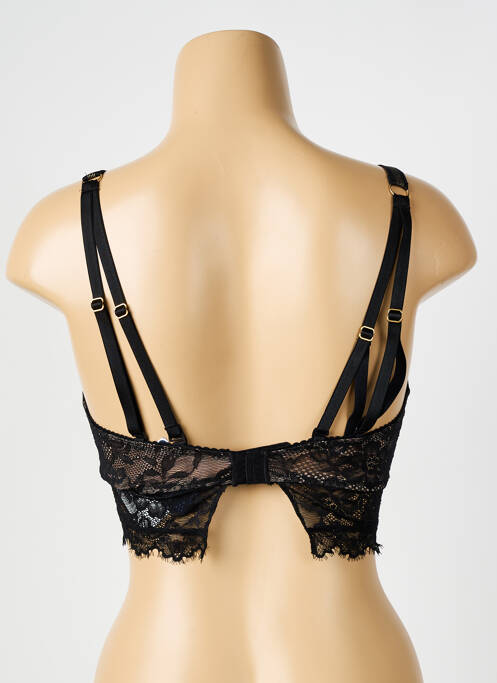 Soutien-gorge sans armature haut triangles noir PRIMADONNA femme