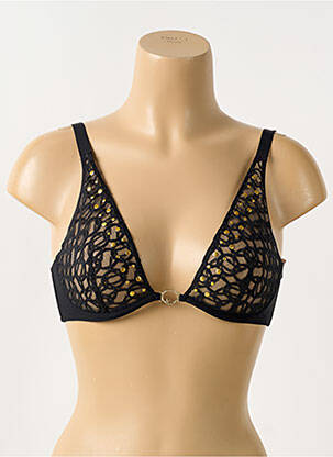 Soutien-gorge légère et transparente haut soutien-gorge emboitant noir CHANTELLE femme