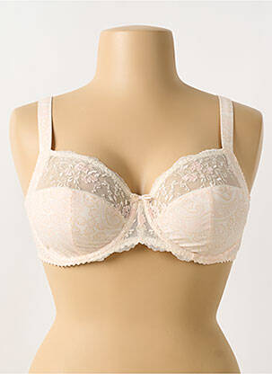 Soutien-gorge broderie haut soutien-gorge emboitant rose PRIMADONNA femme