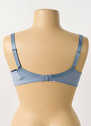 Soutien-gorge effet matière satinée haut soutien-gorge balconnet bleu PRIMADONNA femme