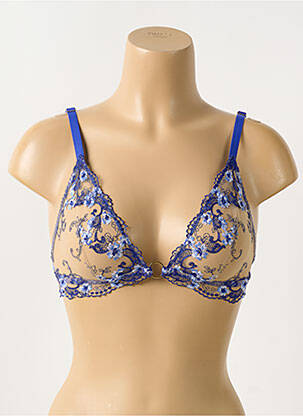 Soutien-gorge sans armature haut soutien-gorge emboitant bleu AUBADE femme