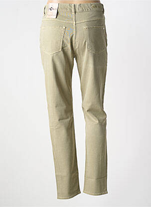 Jean coupe mom stretch taille haute vert C.O.P (CUP OF JOE) femme