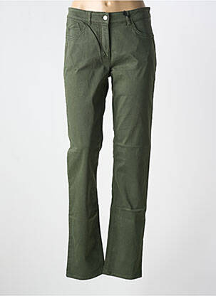 Jeans coupe droite stretch taille basse vert GERRY WEBER femme